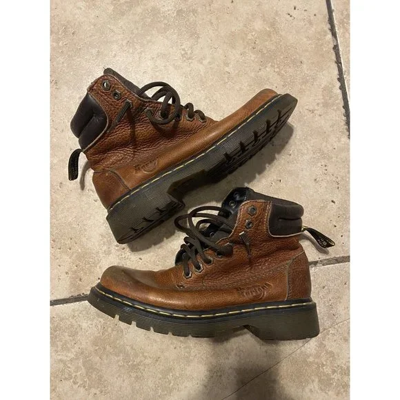 Martens Shoes Dr Martens 8a24 Brown Tan Boots Size Made